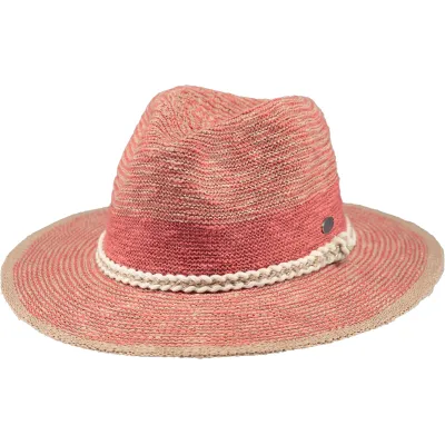 Barts Terra Cotton Smaragd Fedora Hat Reference: 10226 | Traclet Hat Shop