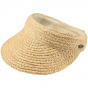 Natural Straw Sun Visor Cap - Barts