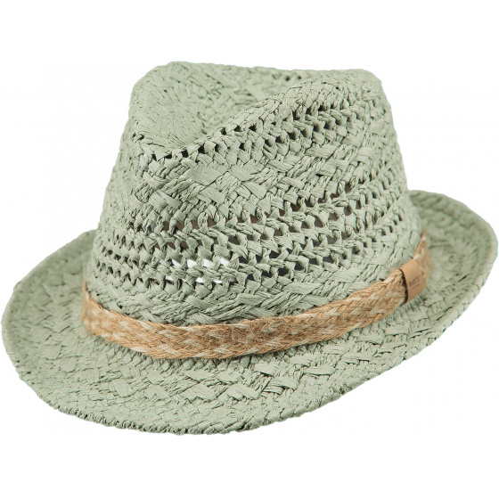 Bobizi Trilby Hat Paper Straw Aqua - Barts