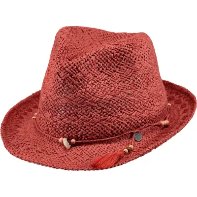 Chapeau Trilby Amethyst Paille Papier Terra- Barts  Reference : 10236 | Chapellerie Traclet