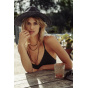 Black Paper Straw Traveller Arday Hat - Barts