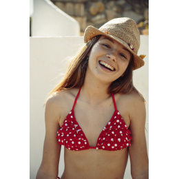 Barts Yabby Kids Natural Paper Straw Trilby Hat