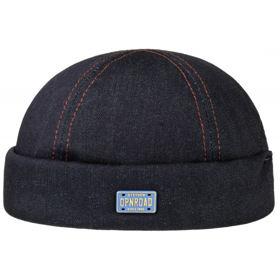 Stetson Denim Cotton Docker Beanie
