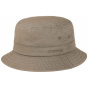Grey Cotton Twill Bucket Hat UPF40+ - Stetson