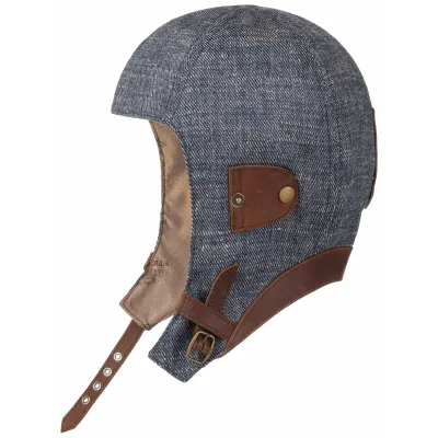 Vintage Aviator Helmet Linen & Silk - Stetson Reference: 10276 | Traclet Hat Shop