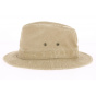 Organic Cotton Virginia Traveller Hat Dark Beige UPF 40+ - Stetson