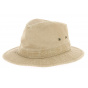 Organic Cotton Virginia Traveller Hat Dark Beige UPF 40+ - Stetson