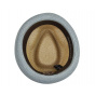 Beige Hooper Pork Pie Hat - Bailey