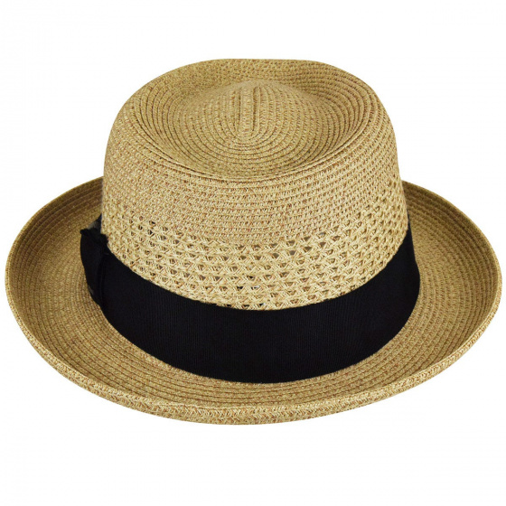 Chapeau Trilby Wilshire beige Paille - Bailey