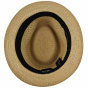 Bailey Wilshire Beige Straw Trilby Hat
