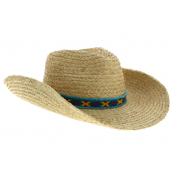 Natural Straw Western Hat - Stetson Natural Straw Western Hat - Stetson