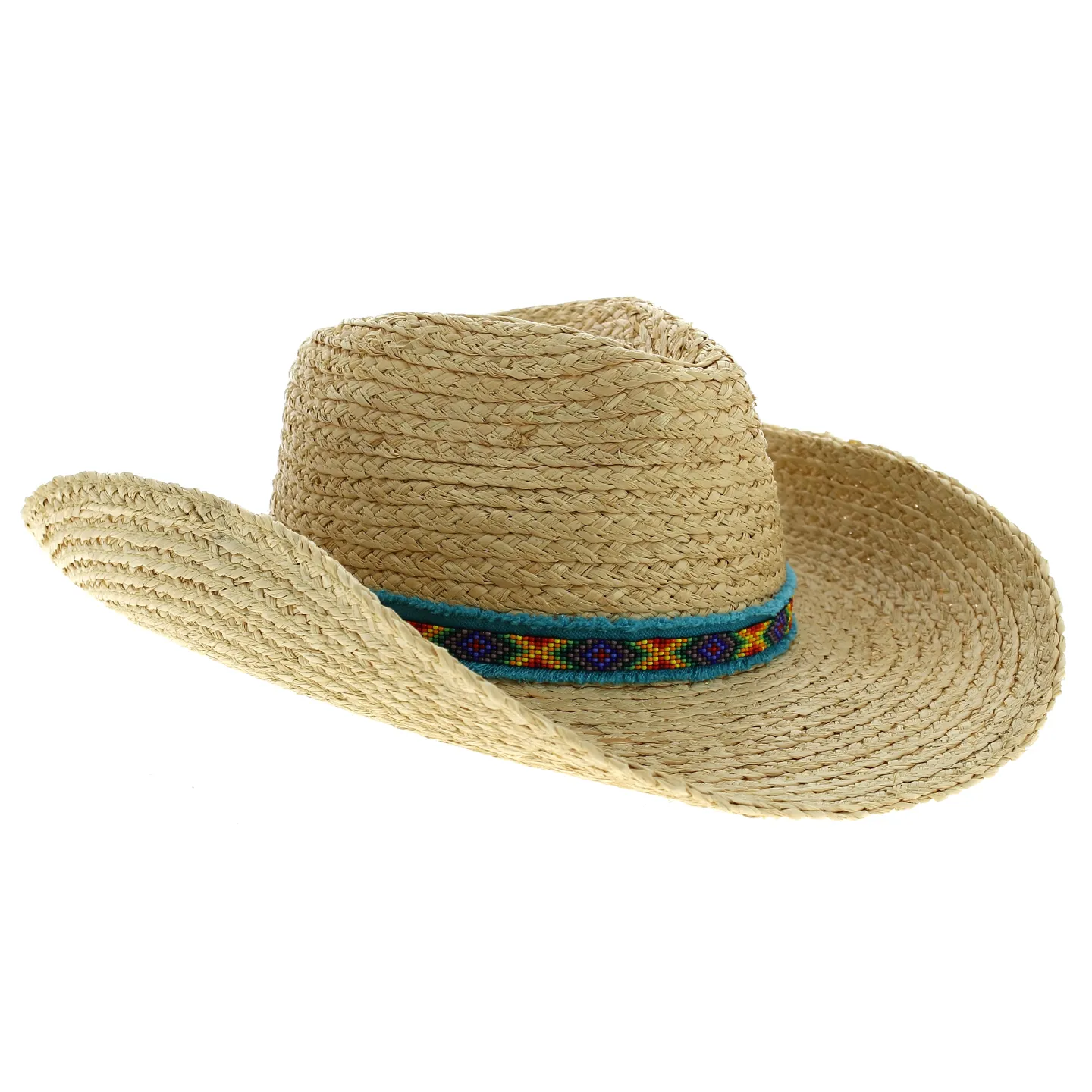Chapeau Western Paille Naturelle- Stetson Reference : 10171 | Chapellerie Traclet