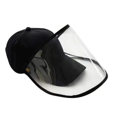 Casquette avec visiere de protection
