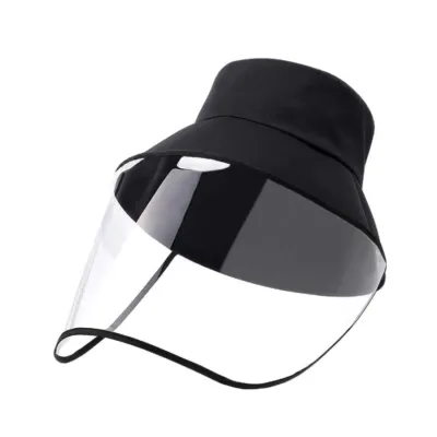 Hat with removable transparent protective visor Reference: 10308 | Chapellerie Traclet