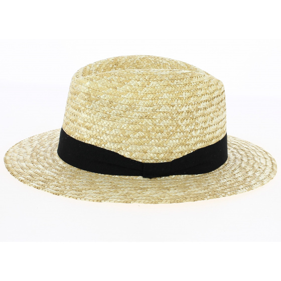 Chapeau traveller San Fernando Paille Naturel