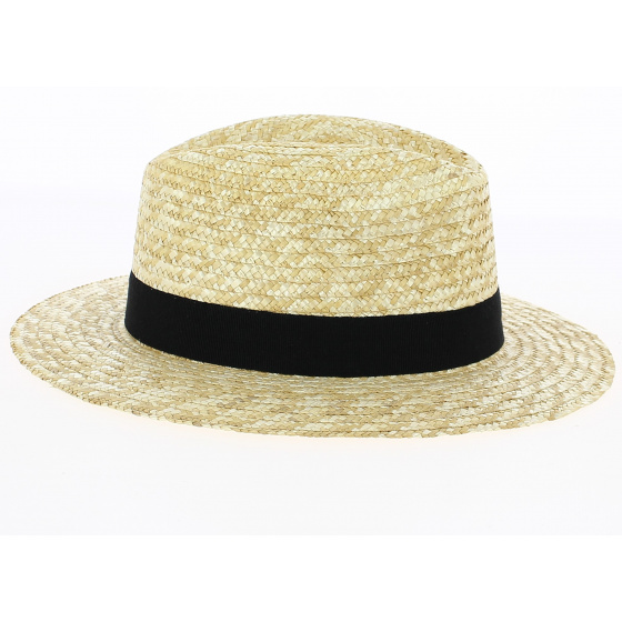 Chapeau traveller San Fernando Paille Naturel