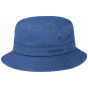 Blue Cotton Twill Bucket Hat - Stetson