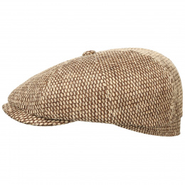 Hatteras Talasco Viscose Cap Brown/Beige - Stetson