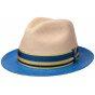Player Panama Hat Beige & Blue- Stetson