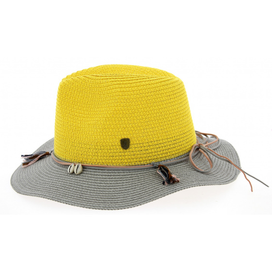 Manzanillo Safari Paper Straw Hat Mimosa - Traclet