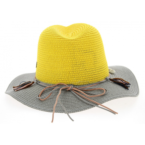 Manzanillo Safari Paper Straw Hat Mimosa - Traclet