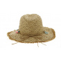 Fedora Playa Straw Hat Tobacco Paper- Traclet