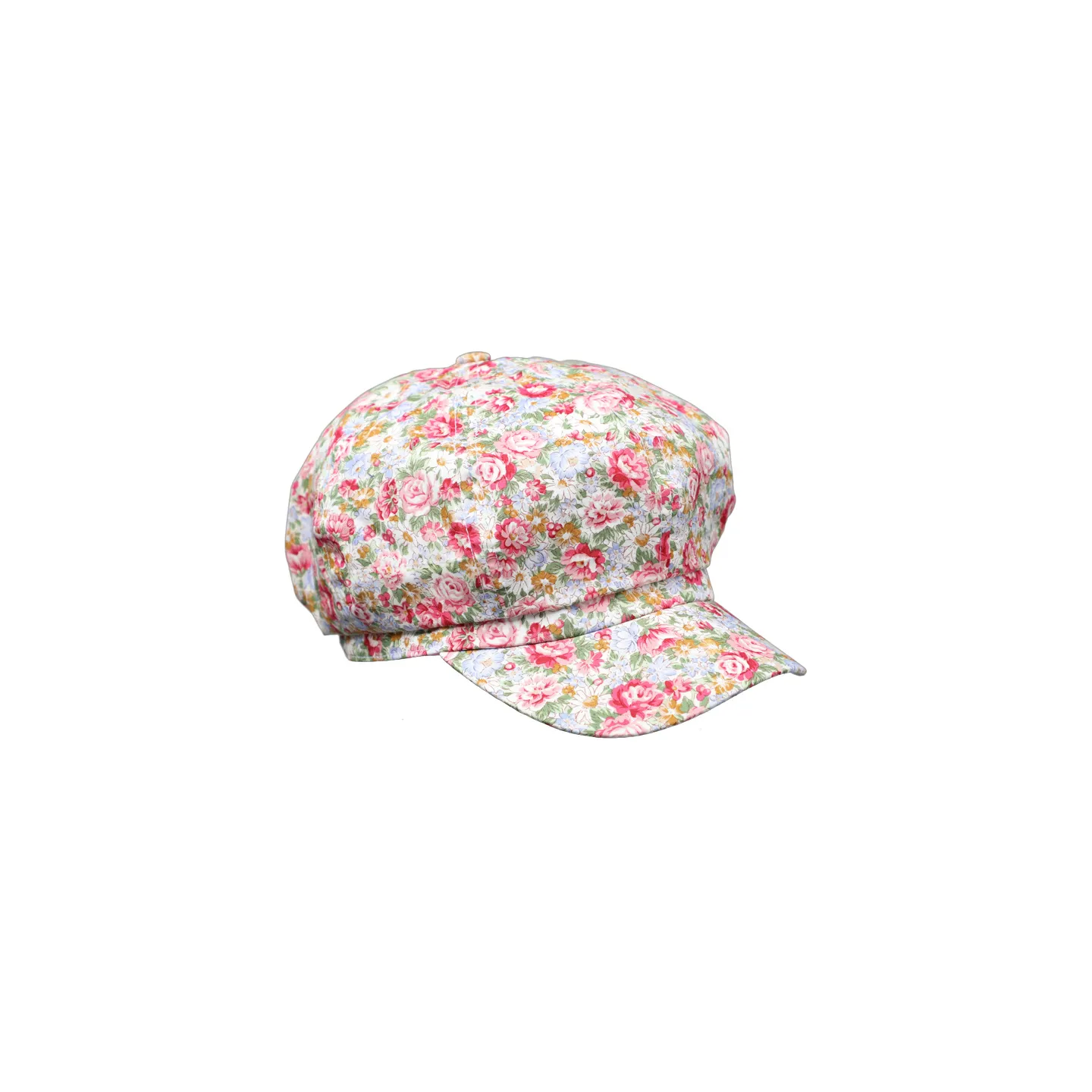 Retro Summer Newsboy Cap Jorja Cotton Pink - Traclet Reference: 10345 | Traclet Hatmakers
