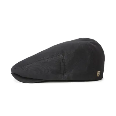 Black Cotton Hooligan Cap - Brixton Reference: 10363 | Traclet Hat Shop