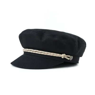 Casquette Marin Ashland Noire Coton - Brixton  Reference : 8096 | Chapellerie Traclet