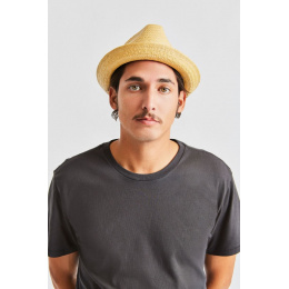 Castor Straw Trilby Hat - Brixton