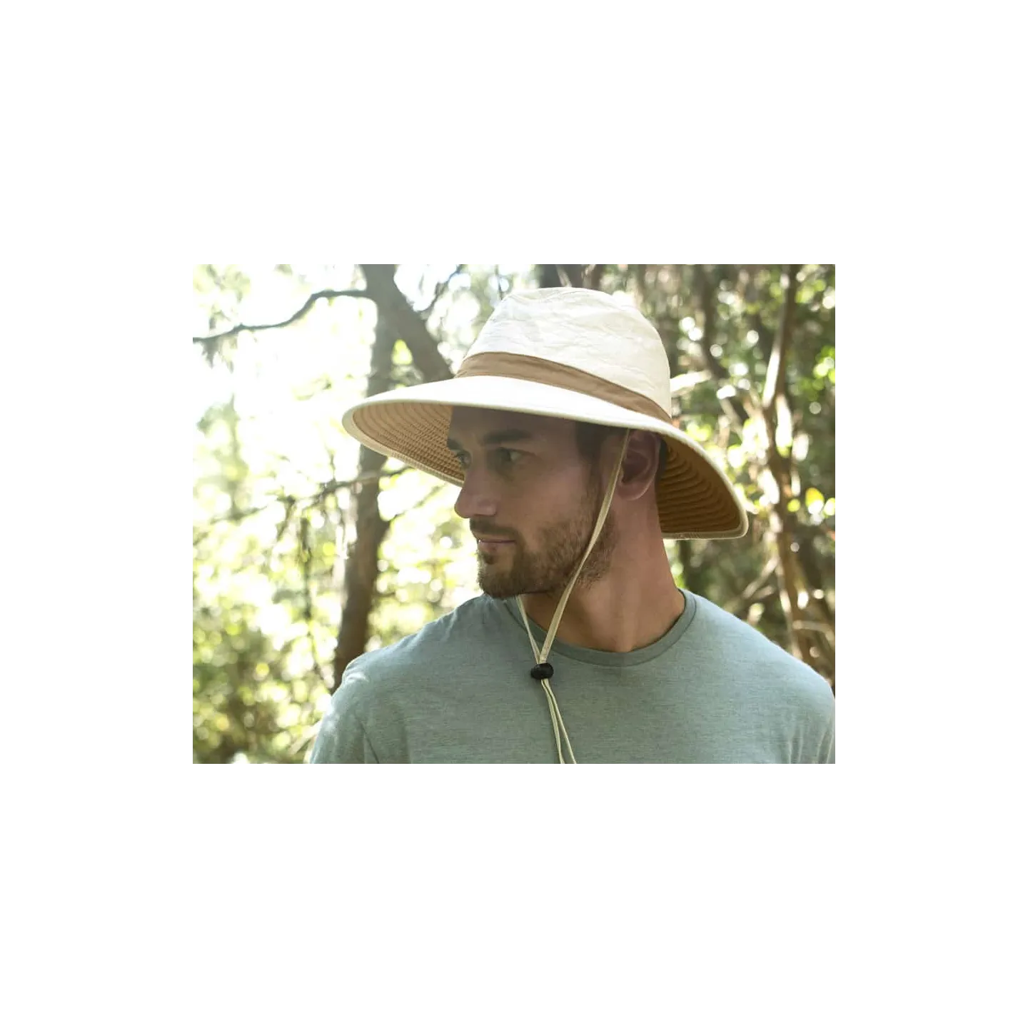 Glatigny Adventure Hat Beige & Taupe - Soway Reference: 9144 | Traclet Hat Shop