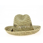 Fedora Cefalu Natural Straw Hat - Traclet