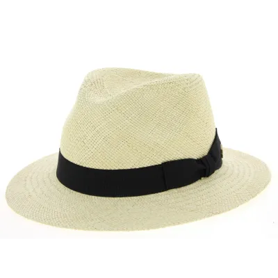 Chapeau Panama Otavalo Paille Naturelle- Traclet  Reference : 10438 | Chapellerie Traclet