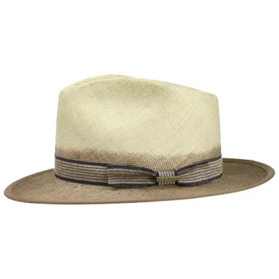 Chapeau Fedora Abaca Paille Naturelle- Stetson Reference : 10447 | Chapellerie Traclet