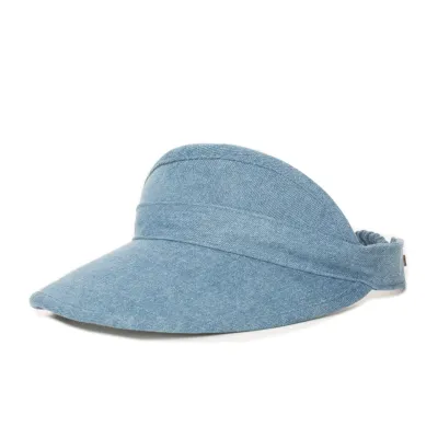 Light Blue Cotton Monroe Visor - Brixton Reference: 10451 | Chapellerie Traclet