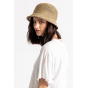 Essex Straw Bucket Hat Tan - Brixton