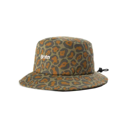 Brixton Gate Leopard Camouflage Cotton Bucket Hat Reference: 10453 | Traclet Hat Shop
