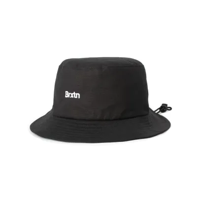 Brixton Gate Black Cotton Bucket Hat Reference: 10454 | Traclet Hat Shop