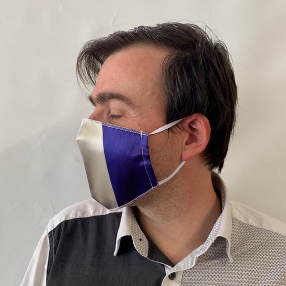 French Fantasy Mask with White Elastic - Traclet French Fantasy Mask with White Elastic - Traclet