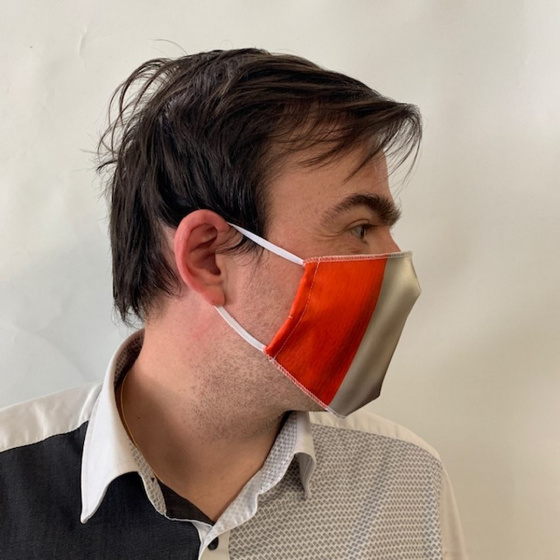 French Fantasy Mask with White Elastic - Traclet French Fantasy Mask with White Elastic - Traclet