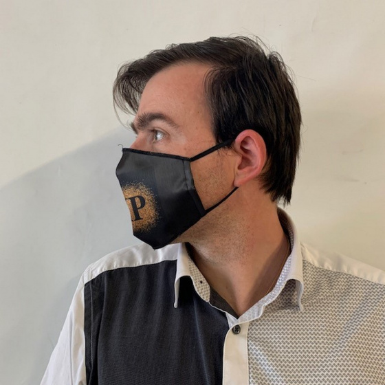 VIP Fantasy Black Elastic Mask - Traclet