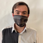 Paris Fancy Black Elastic Mask - Traclet