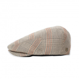 Hooligan Cap Cotton Checkered Coconut - Brixton