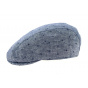 Dean Linen Palm Flat Cap Blue- Göttmann 