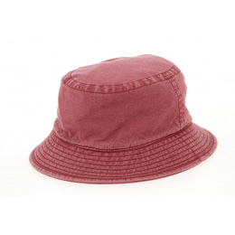 Brick Cotton Bucket Hat - Crambes