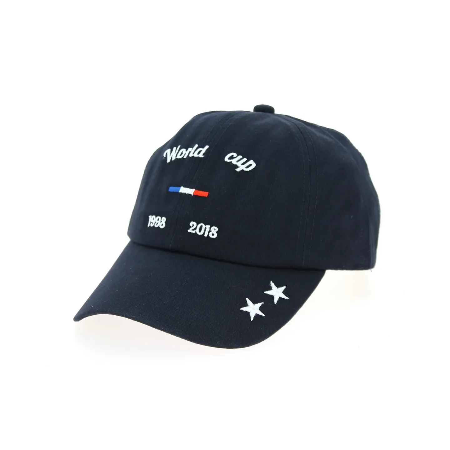 Navy Cotton World Cup Champion Baseball Cap - Traclet Reference: 10489 | Traclet Hat Shop
