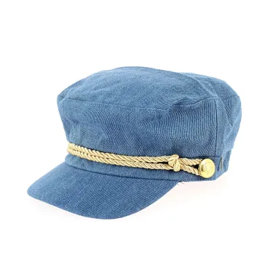 Casquette Marin Jean Bleu- Traclet Reference : 10491 | Chapellerie Traclet