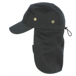 Recife Cotton Neck Flap Cap - Traclet