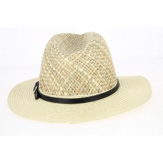 Chapeau Traveller Dakota Paille Naturelle & Papier- Traclet Chapeau Traveller Dakota Paille Naturelle & Papier- Traclet