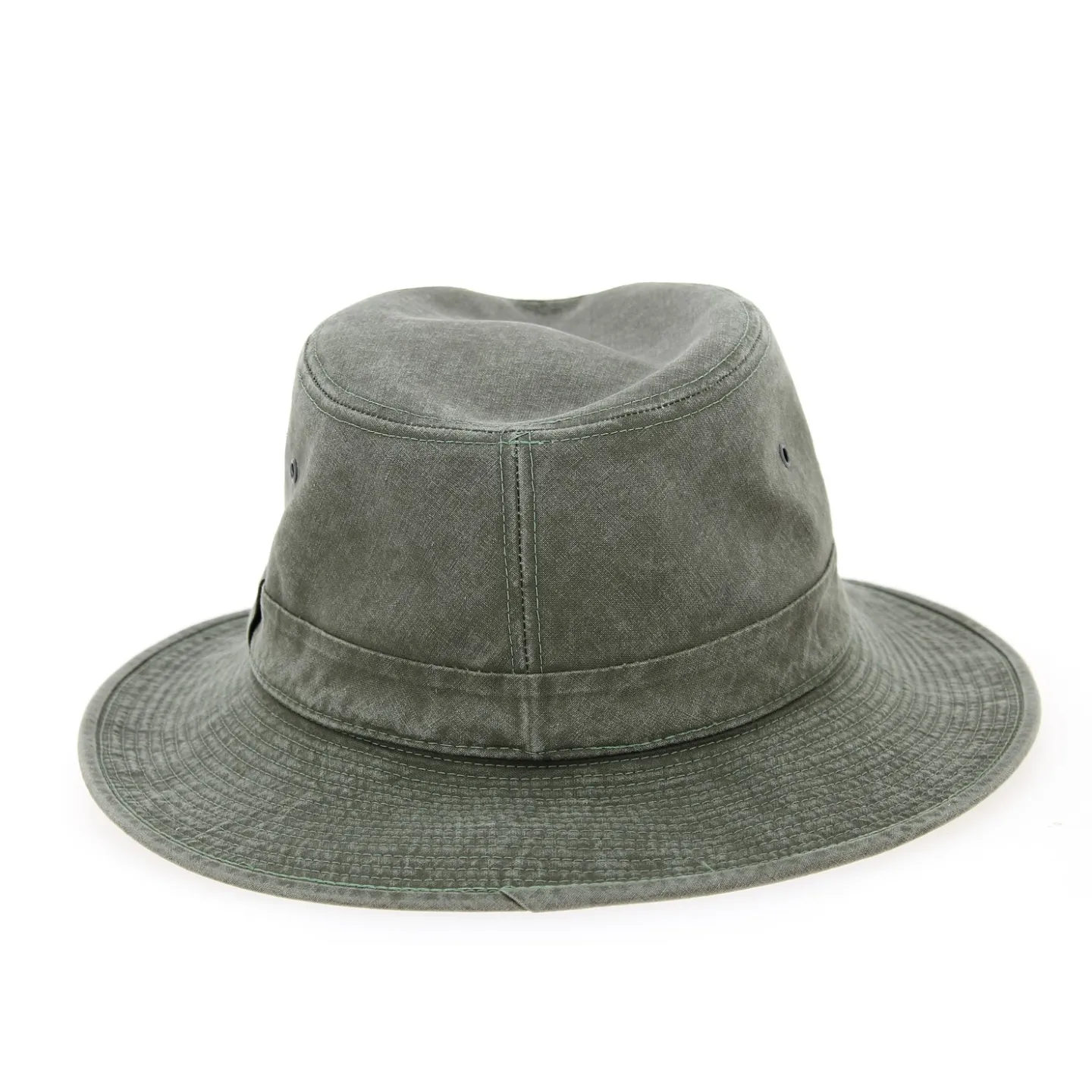 Khaki Cotton Brisbane Safari Hat - Crambes Reference: 10500 | Traclet Hat Shop